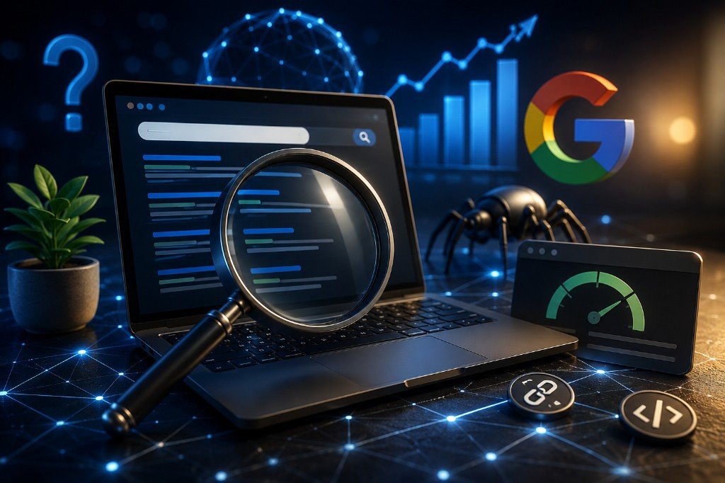 Imagem destaque do artigo: site não aparece no Google